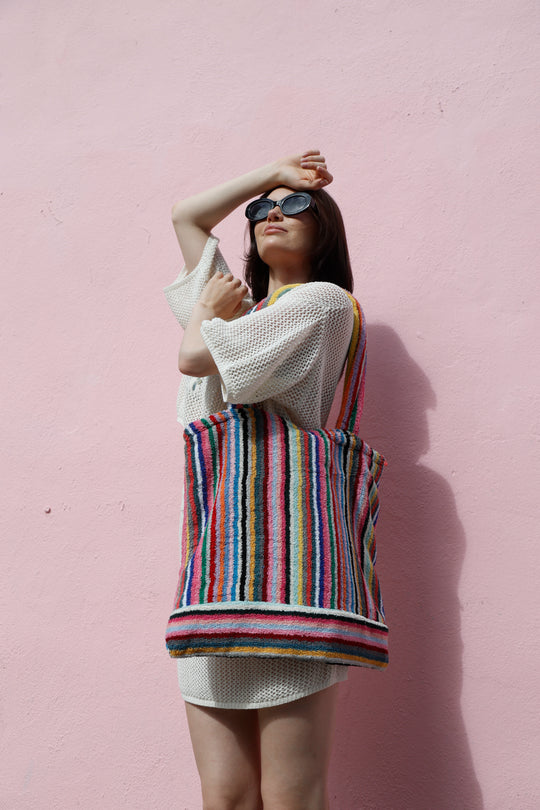 The Lollipop Beach Terry Tote