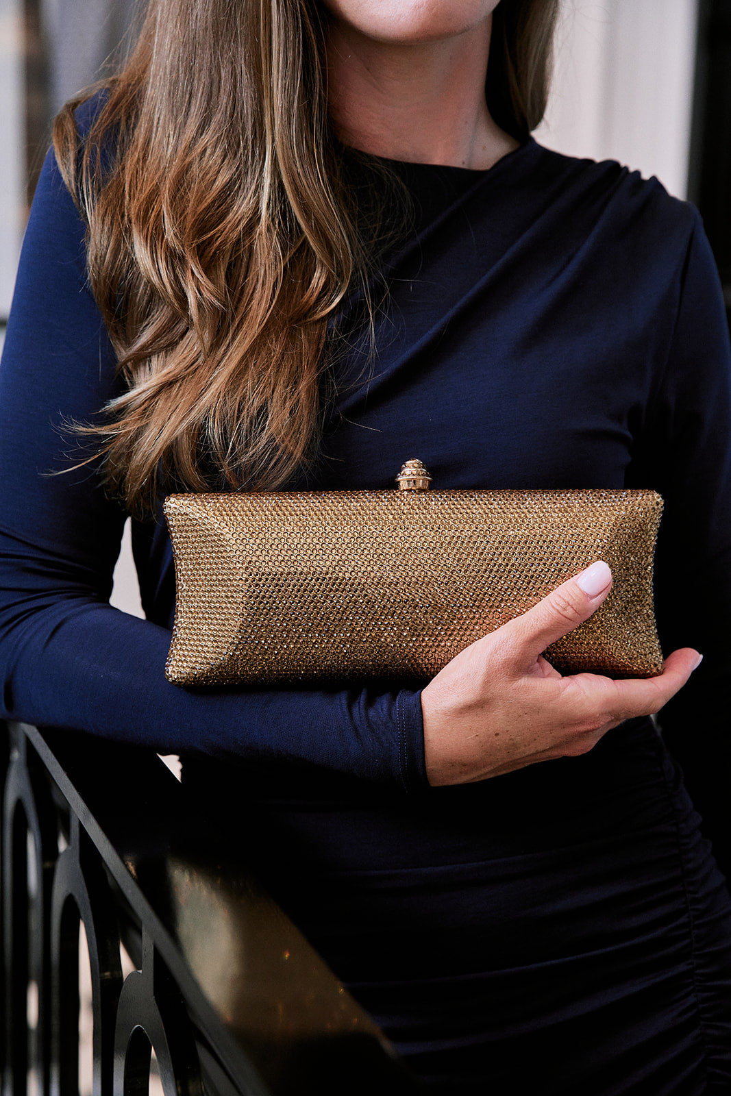 The Classic Evening Clutch Gold