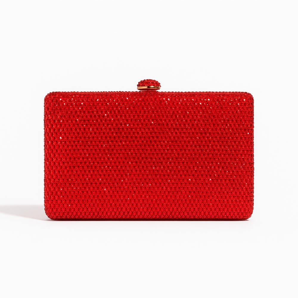 The Red Carpet Crystal Clutch