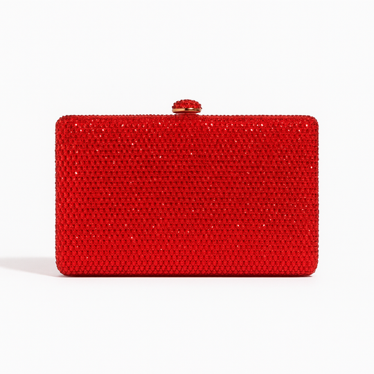 The Red Carpet Crystal Clutch