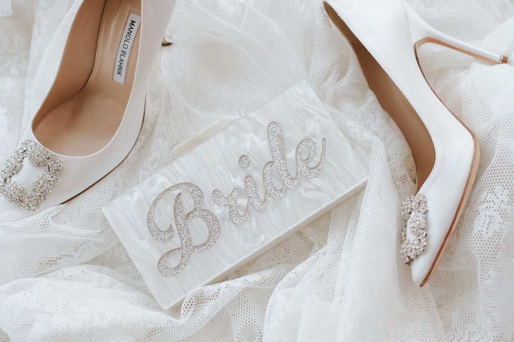 Bridal Handbag Bride Handbag Wedding Day Handbag Bridal Shower Gift