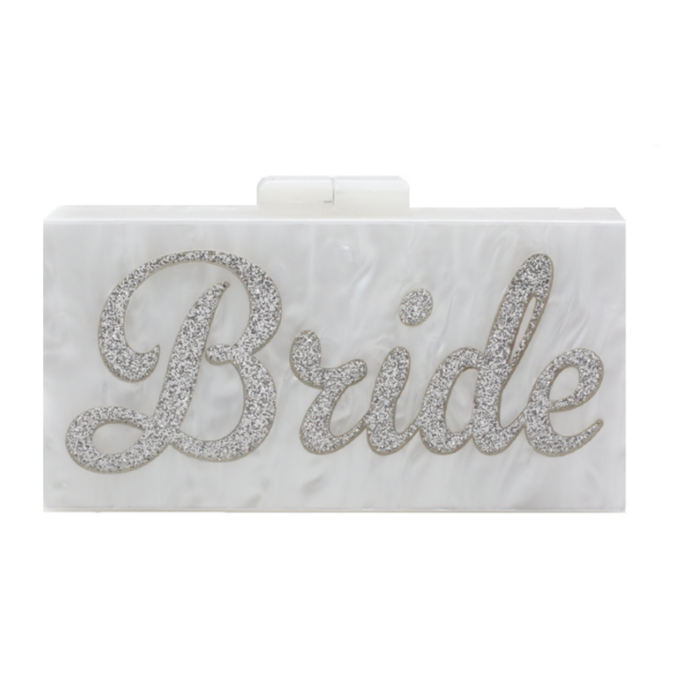 Bridal Handbag Bride Handbag Wedding Day Handbag Bridal Shower Gift