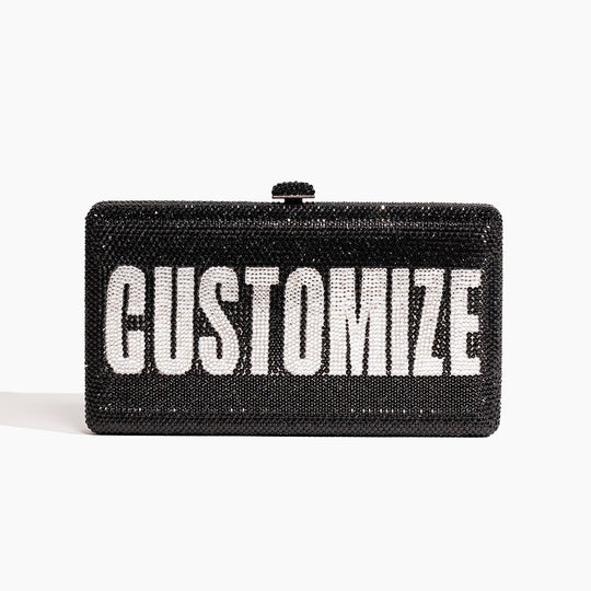 Customizable Embellished name bag Bridesmaid bag Personalized Bags for Wedding Gifts Bridal Party Name Monogrammed Custom-made Handbag Keepsake Bridal Customizable colors